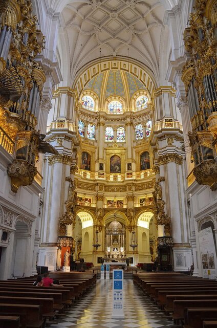 Cathedral de Granada Capilla Mayor in all its richness.