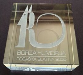 Gold Plaque Crystal.