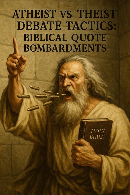 Atheist vs Theist Debate Tactics: Biblical Quote Bombardments on Medium