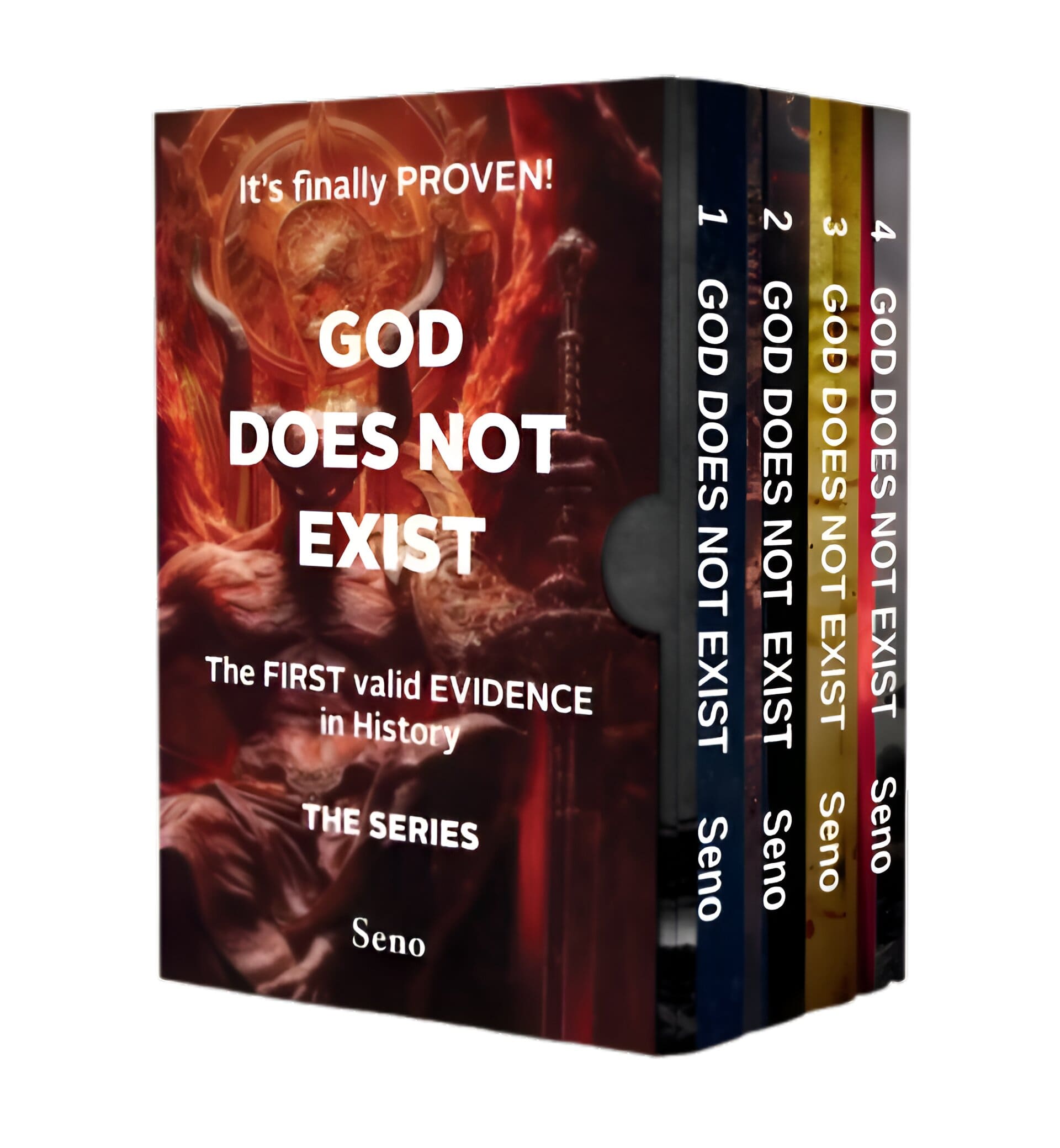 Book Series »It's finally PROVEN! God Does NOT Exist The first valid evidence in History«