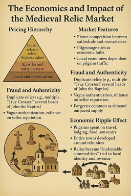 Infographic 2: The Economics and Impact of the Medieval Relic Market
