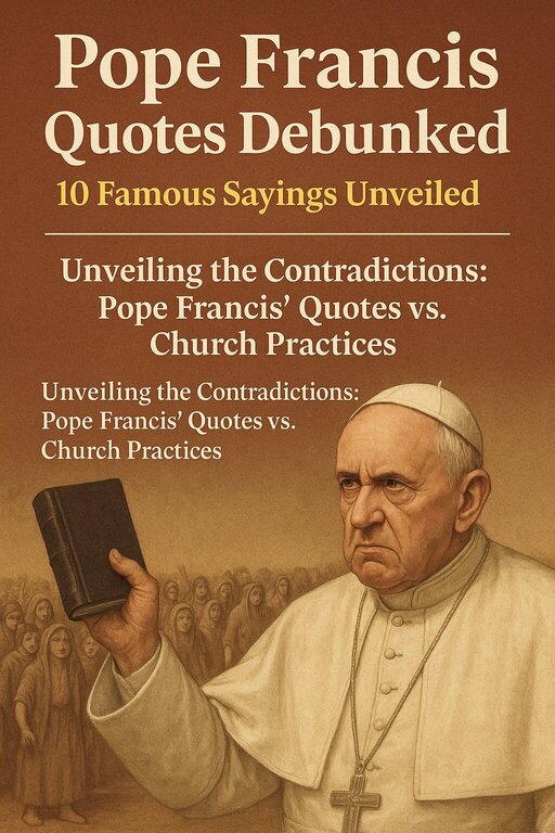 Pope Francis Quotes Debunked: Pope with the Bible