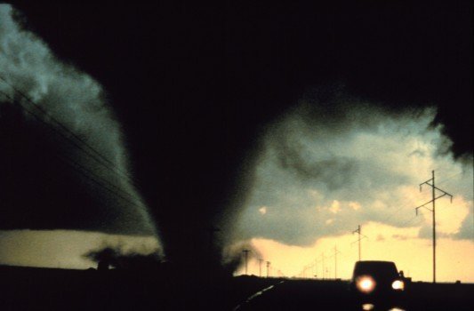 Humans as tools for god: Dark tornado