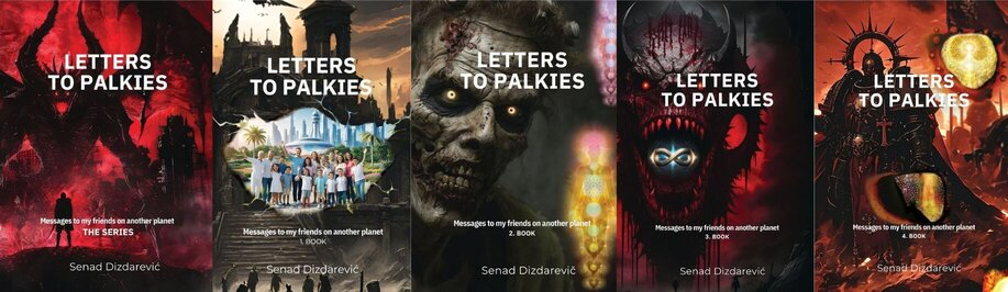 Media Kit: Book Description: The 4-part Book Series »Letters to Palkies Messages to my friends on another planet«.