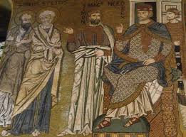 Simon Magus History: Simon with the apostols.