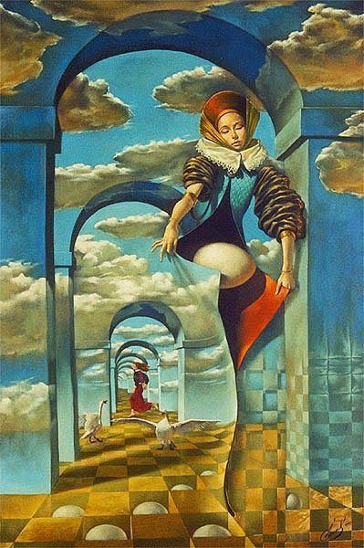 Senad Dizdarevic Atheist Articles: Lucid Dreaming for Space Travel: Exploring Real Planets in Dreams A dreaming woman in a dream world.