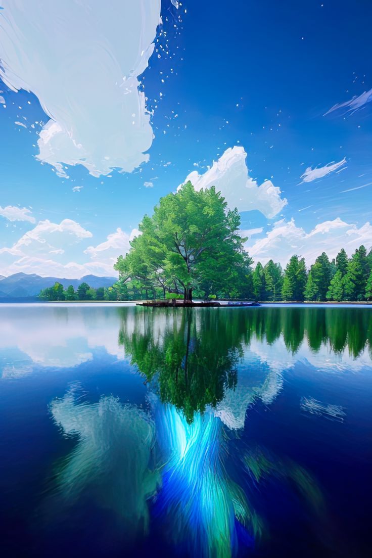 Beautiful lake.