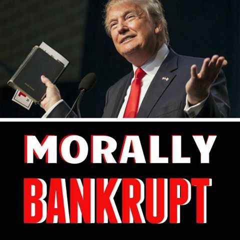 Who will be the new Pope. Trump with the Bible.