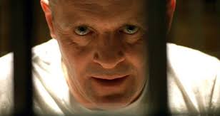 Hannibal Lecter in prison.
