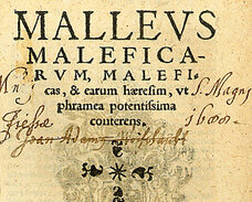 Pope Innocent VIII and the Hammer of the Witches: MALLEUS MALEFICARUM book cover.