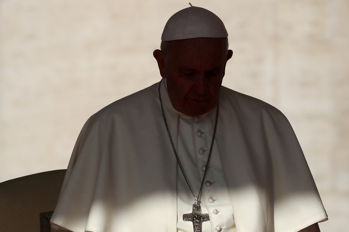 The Church’s Dark Secrets: From Abuse to Institutional Evil. Pope in shadow.