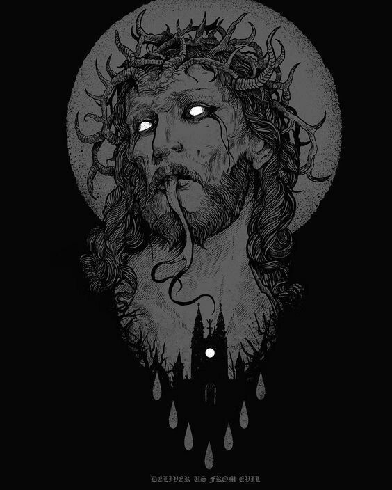 Jesus with a snake tongue. Jesus' death: There are many theories and explanations of what Jesus's death, and resurrection mean, but only one is valid.