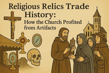 Religious Relics Trade History: Selling parts of an imaginary god.