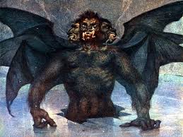 Satan: The Dark Lord of Evil - Satan, frozen in ice in hell. 