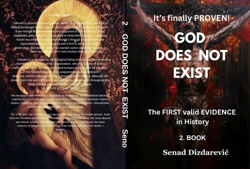 Best Atheist Books 2025: God Does NOT Exist It's Finally PROVED! Cover image of the 2. book “It’s Finally PROVEN! God Does NOT Exist The FIRST valid EVIDENCE in History” - paperback.