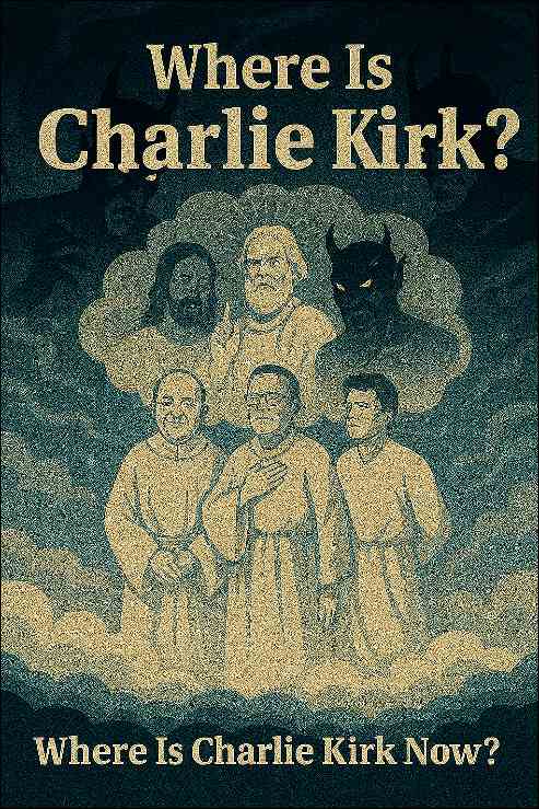 James Dobson, Pope Francis and Charlie Kirk in heaven.