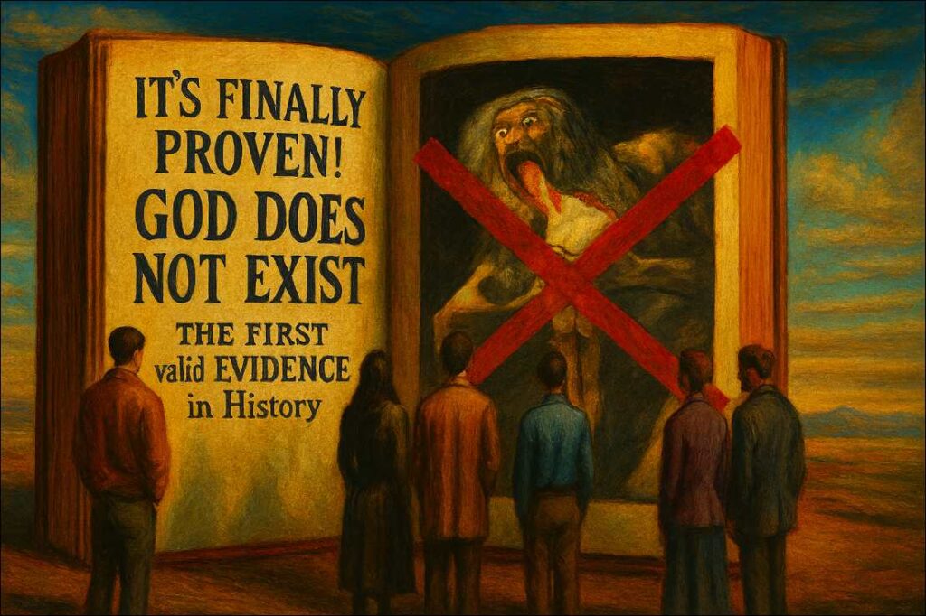 Where to Read Atheist Books for Free: Best 2026 Review and Comparison Guide. A group of people reading a big book about god's nonexistence.