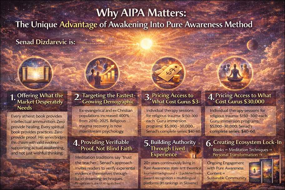 AIPA - Awakening Into Pure Awareness method for personal development. 