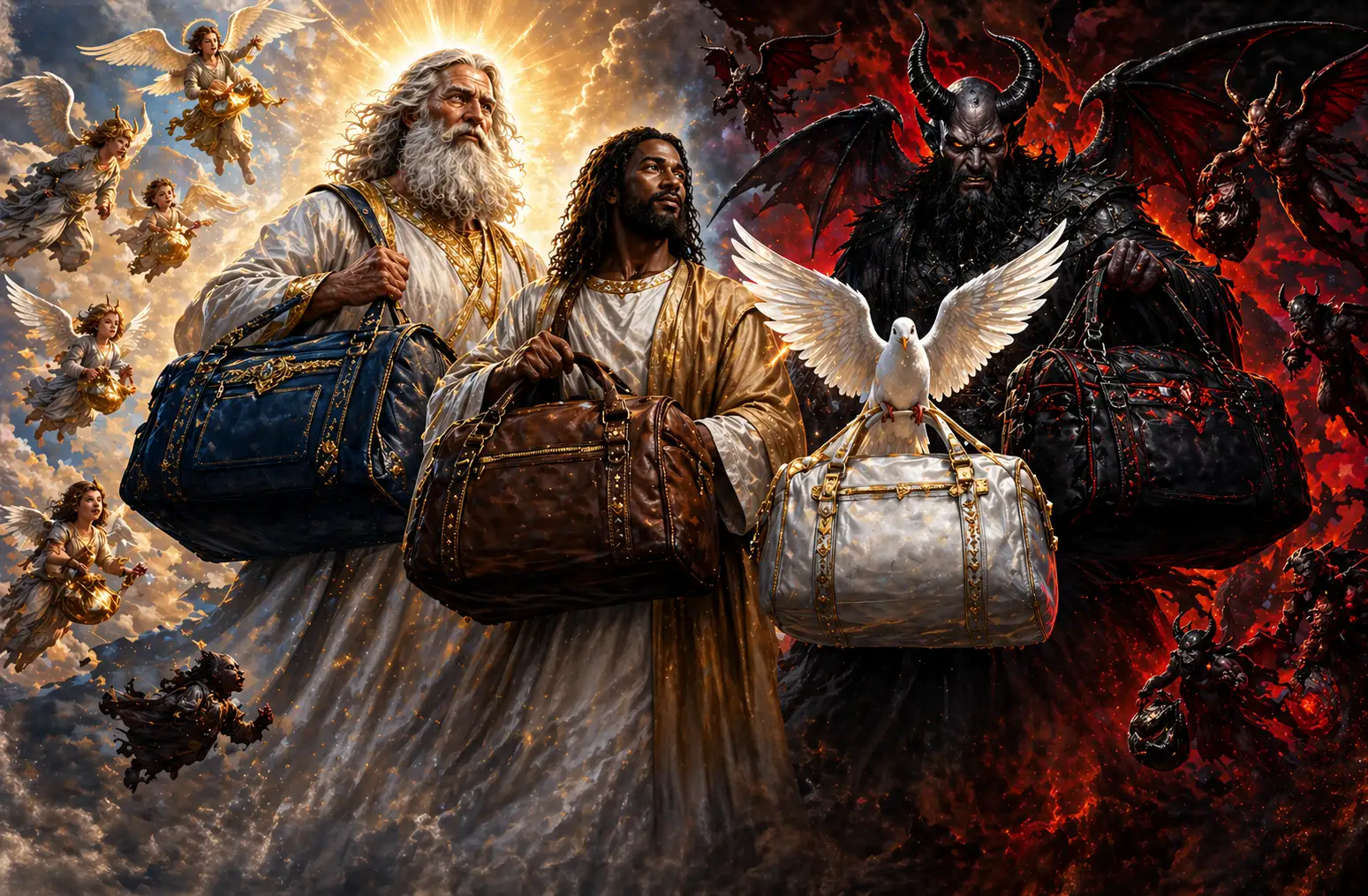 Anxiety Bags for God, Jesus, Holy Spirit & Satan: Stress Release with the AIPA Method