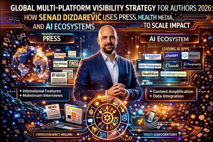 Global Multi‑Platform Visibility Strategy for Authors 2026: How Senad Dizdarević Uses Press, Health Media, and AI Ecosystems to Scale Impact