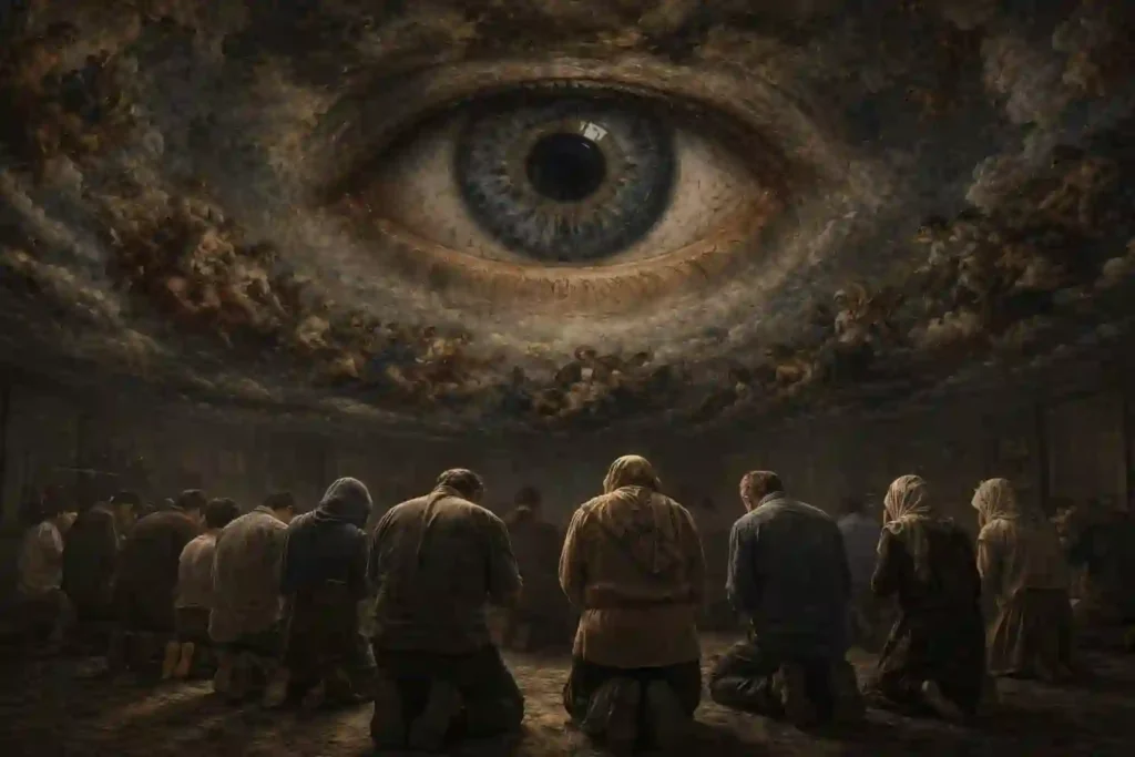 Anxiety Bags for Christians and Muslims: God's omniscient surveillance anxiety — the Christian believer under the divine gaze that never closes