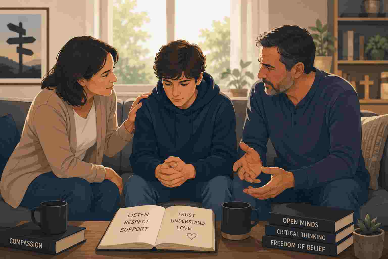 Faith Deconstruction for Parents: How to Support a Questioning Teen Without Coercion