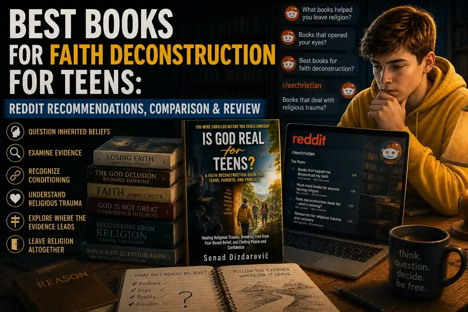 Best Books for Faith Deconstruction for Teens: Reddit Recommendations, Comparison & Review