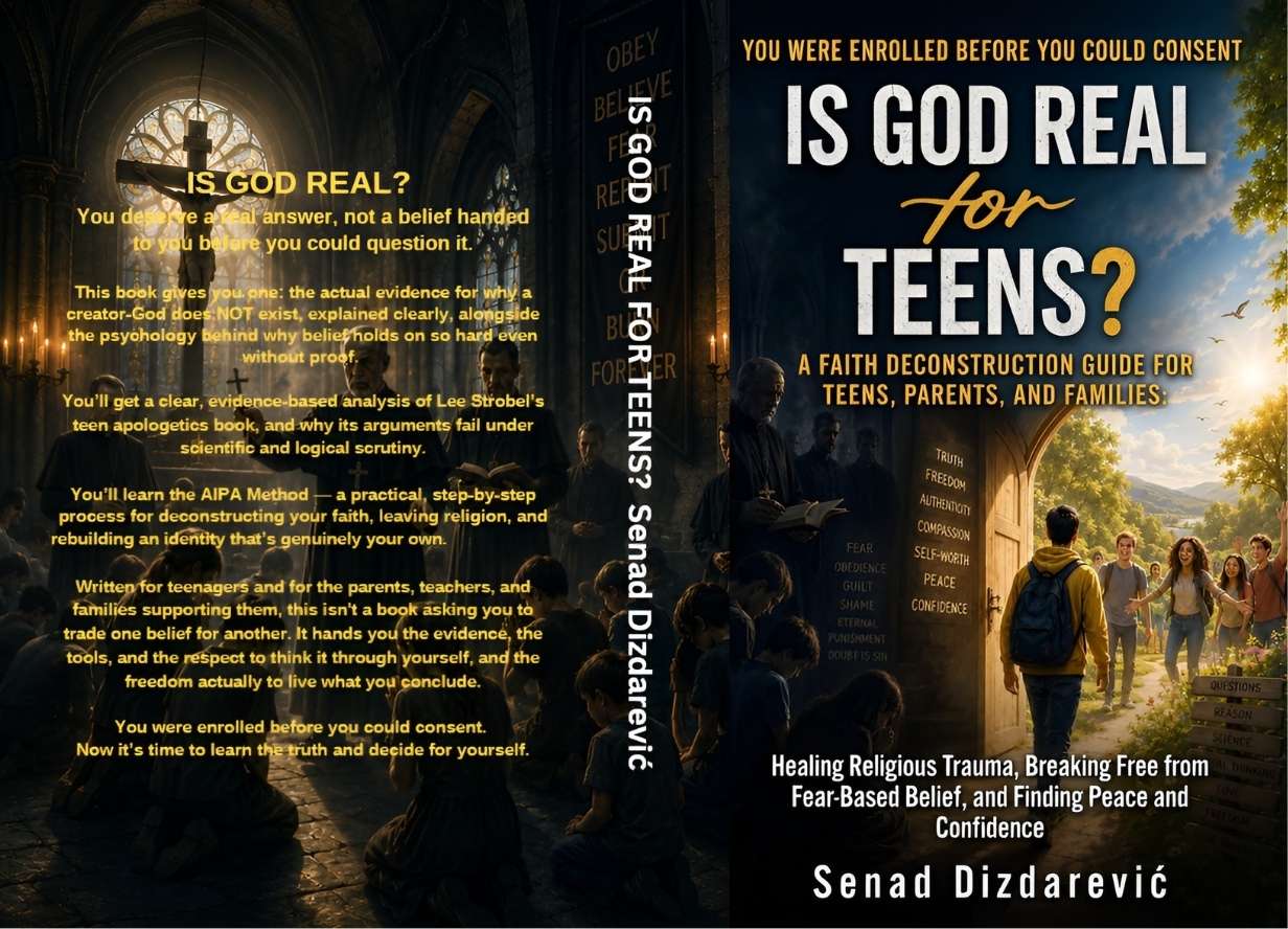 Faith Deconstruction Guide for Teens, Parents, and Families: Is God Real for Teens? New Book by Senad Dizdarević